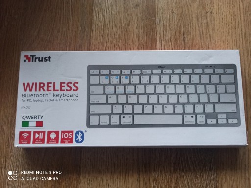 Zdjęcie oferty: Trust klawiatura Bluetooth do PC Smart TV laptopa