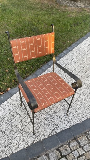 Zdjęcie oferty: Krzesło zabytkowe kute jak nowe