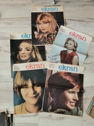 Zdjęcie oferty: Stare czasopismo magazyn prl Ekran 1967 Vintage