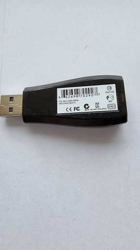 Zdjęcie oferty: Adapter firmy SMC LAN-USB