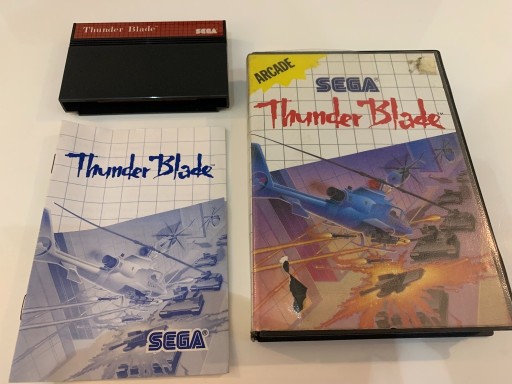 Zdjęcie oferty: Sega Master System Thunder Blade Gra Kartridz 