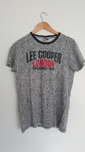 Zdjęcie oferty: Koszulka Lee Cooper Melanż T-shirt Logo Rozmiar S 