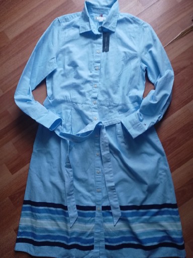 Zdjęcie oferty: Tommy Hilfiger oryginalna bawełniana sukienka z USA Nowa  M