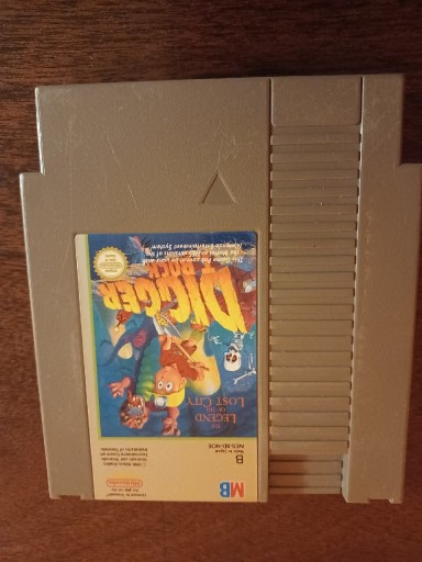 Zdjęcie oferty: DIGER T-ROCK GRA NINTENDO NES