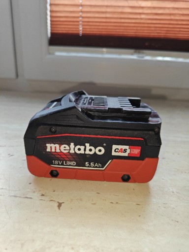Zdjęcie oferty: Akumulator Metabo LiHD 18 V - 5,5 AH 2022r