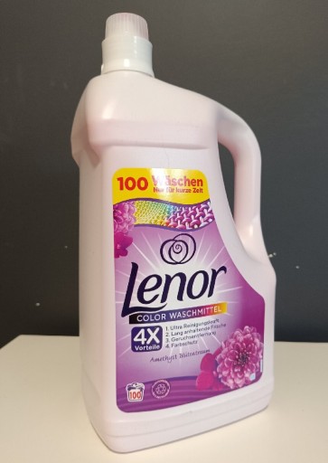 Zdjęcie oferty: Lenor Amethyst żel koncentrat do prania 100p 5l DE