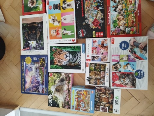 Zdjęcie oferty: Puzzle 28 sztuk zestawów Mega zestaw 1000 szt.2000