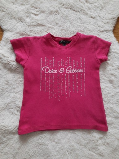 Zdjęcie oferty: Koszulka, bluzka, t-shirt, dolce &gabbana r.104