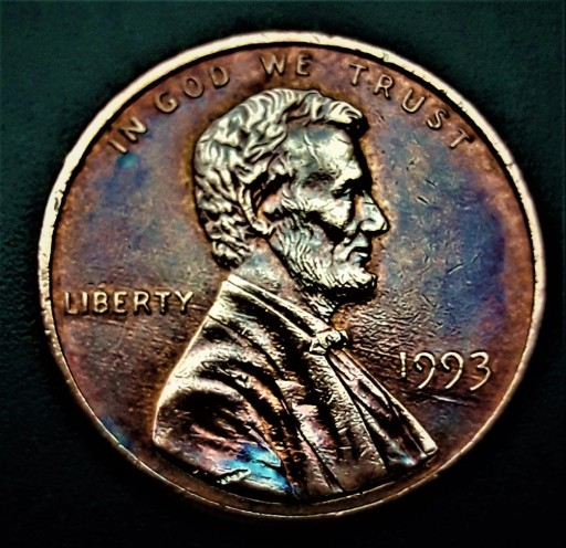 Zdjęcie oferty: Lincoln Cent  1993 - Philadelphia--USA. -KOLOR