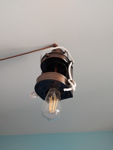 Zdjęcie oferty: Lampa żyrandol retro lampa naftowa loft 