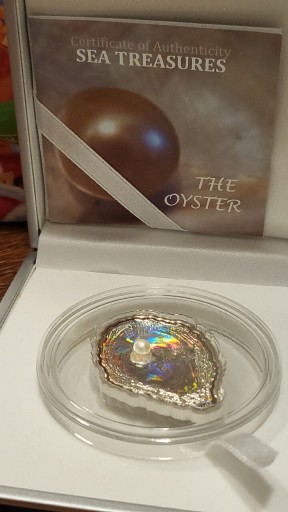 Zdjęcie oferty: Moneta perła PEARL OYSTER  5$ 2011