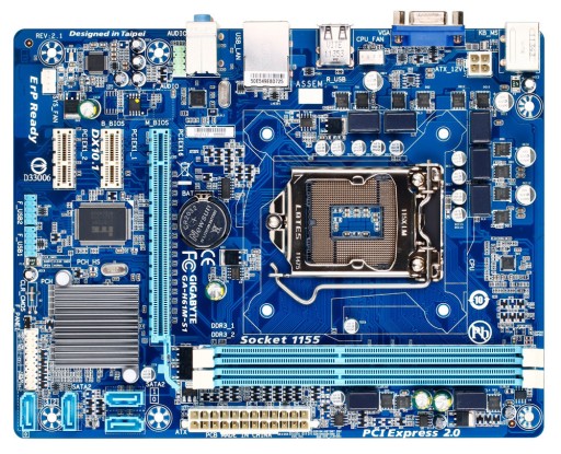 Zdjęcie oferty: Gigabyte Ga-H61m-S1 + INTEL i5 3750k