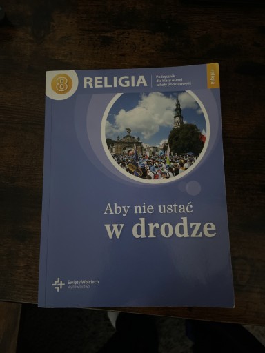 Zdjęcie oferty: Podręcznik od religii klasa 8 Święty Wojciech