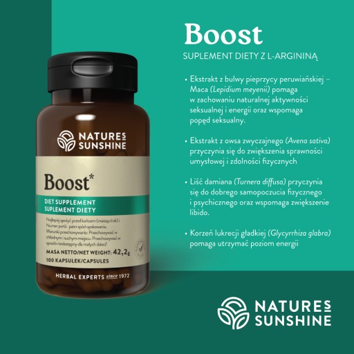 Zdjęcie oferty: 2x Boost NSP Nature's Sunshine