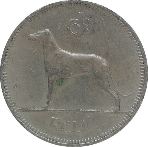 Zdjęcie oferty: Irlandia 6 phingin 1963, KM#13a