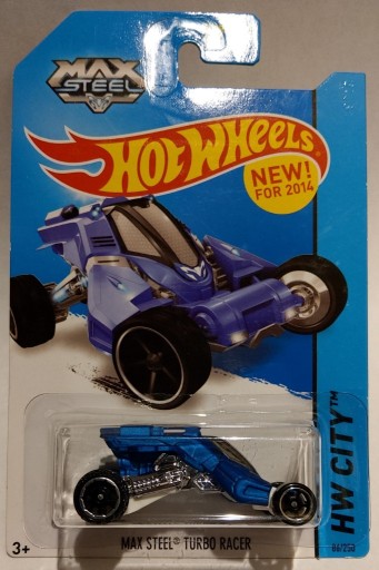 Zdjęcie oferty: Hot Wheels Max Steel Turbo Racer . BBF70 . 2014 r.