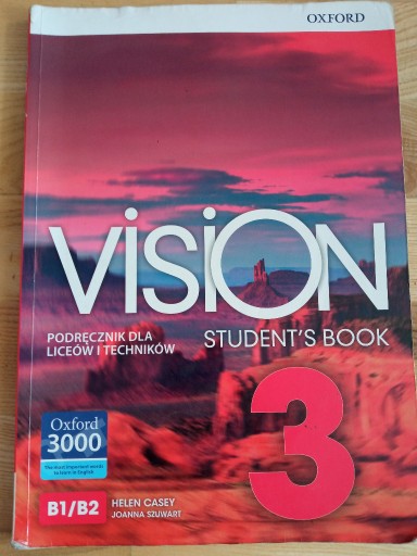 Zdjęcie oferty: Vision 3 student's book