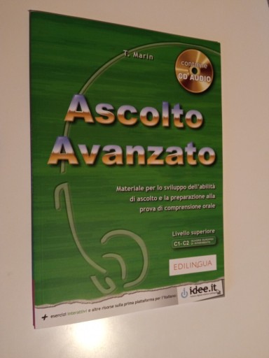 Zdjęcie oferty: Podręcznik Ascolto Avanzato 