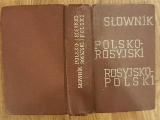 Zdjęcie oferty: Polsko-rosyjski rosyjsko-polski słownik kieszenkow