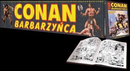 Zdjęcie oferty: Conan Barbarzyńca pełna kolekcja komiksów Hachette