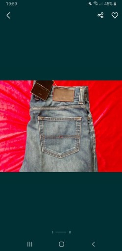 Zdjęcie oferty: Tommy Hilfiger spodnie jeans Usa 32 męskie 100%Org