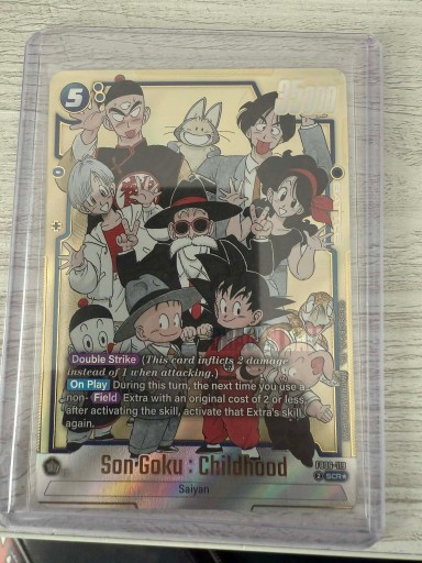 Zdjęcie oferty: Son Goku : Childhood FB06-119 Secret Rare Manga Booster 02 Dragon Ball 