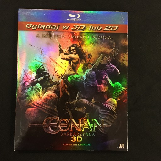 Zdjęcie oferty: CONAN BARBARZYŃCA - Blu-ray, PL lektor i napisy