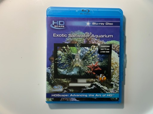 Zdjęcie oferty: Exotic Saltwater Aquarium.  Blu-ray