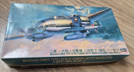 Zdjęcie oferty: Mitsubishi G4M2E Betty/MXY7 Ohka - Hasegawa 1/72