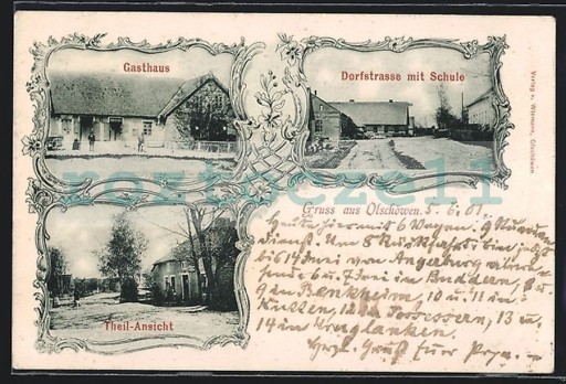 Zdjęcie oferty: OLSZEWO WĘGORZEWSKIE Olschowen  1901