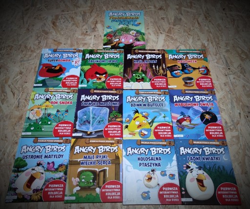 Zdjęcie oferty: Ksiażki z serii Angry Birds, używane, bdb