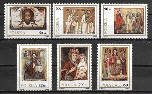 Zdjęcie oferty: Fi. 3099 - 3104 IKONY ZE ZBIORÓW MUZEUM W ŁAŃCUCIE