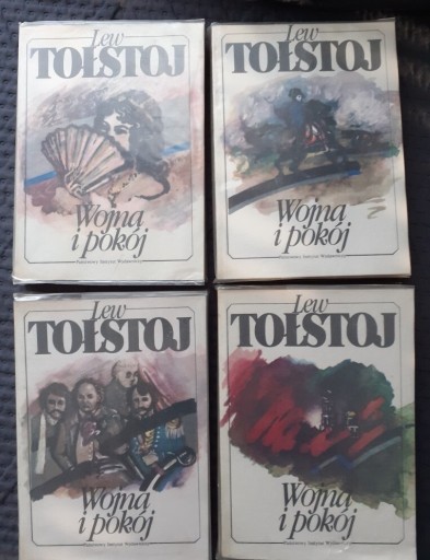 Zdjęcie oferty:  Wojna i pokój, Lew Tołstoj,  4 tomy