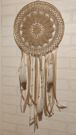 Zdjęcie oferty: Mandala handmade łapacz snów  serwetka  30 cm