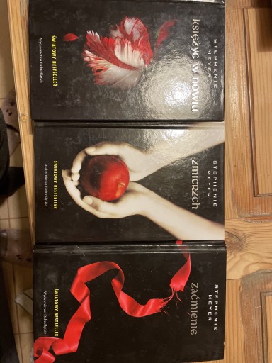 Zdjęcie oferty: Zmierzch - Stephenie Meyer - 3 tomy