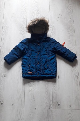 Zdjęcie oferty: kurtka z kapturem H&M 98 na chłopca parka ciepła