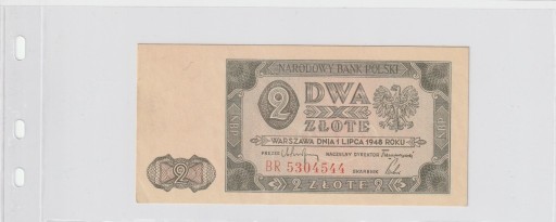 Zdjęcie oferty: 2 zł 1 lipca 1948 r. Seria BR