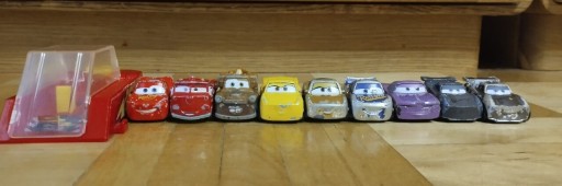 Zdjęcie oferty: Zygzak McQueen Wyrzutnia, 9 samochodów 