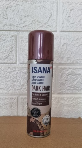 Zdjęcie oferty: ISANA suchy szampon do ciemnych wlosow 200ml