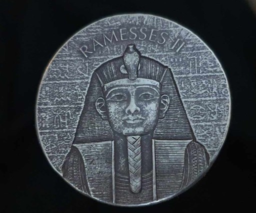 Zdjęcie oferty: 1000 Franków 2017.Ramesses II,Ramzes II Ag999 2oz