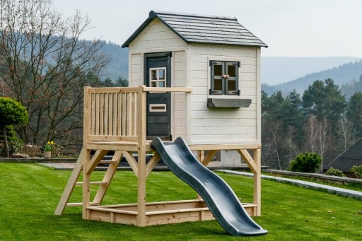 Zdjęcie oferty: Drewniany domek ogrodowy dla dzieci z podestem II