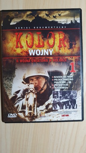 Zdjęcie oferty: Film DVD Kolor Wojny II Wojna Światowa w Kolorze I