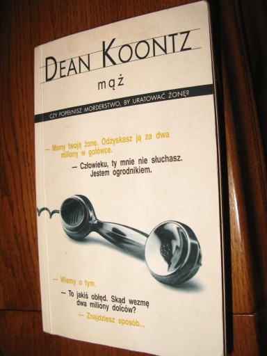 Zdjęcie oferty: MĄŻ Dean Koontz