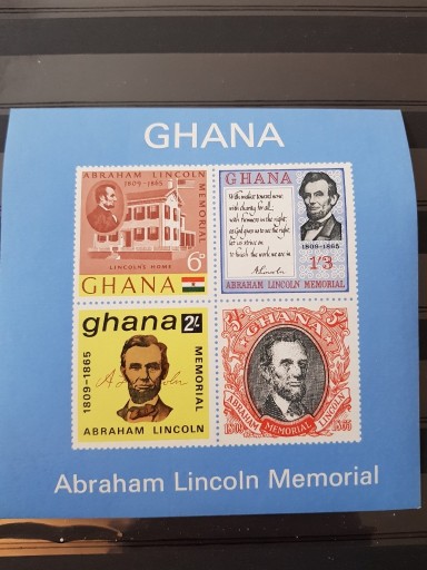 Zdjęcie oferty: Ghana(A. Lincoln)**-arkusz