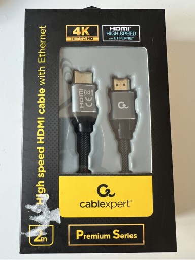 Zdjęcie oferty: Kabel HDMI Gembird CCBP-HDMI-2M 2M High Speed HDMI