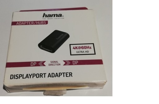 Zdjęcie oferty: Hama Adapter gniazdo Display Port 4K 200345 