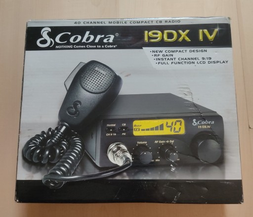 Zdjęcie oferty: CB Radio Cobra 19DX IV + gratis