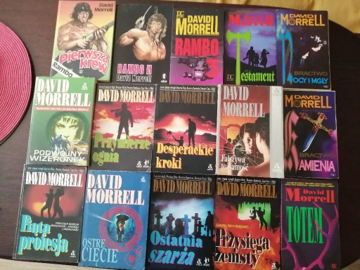 Zdjęcie oferty: David Morrell - kolekcja 16 tomów