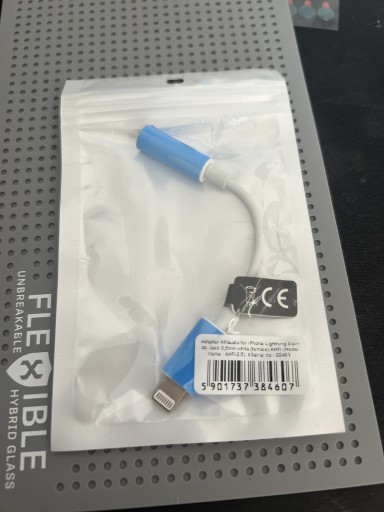 Zdjęcie oferty: Adapter Lightning- Jack 3.5mm z każdym iPhone