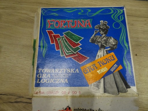 Zdjęcie oferty: FORTUNA__ GRA __ PLANSZOWA__ PRL_ wintage